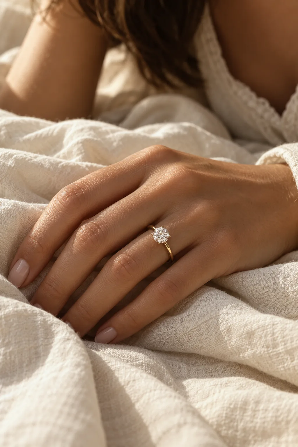Choosing an engagement ring setting