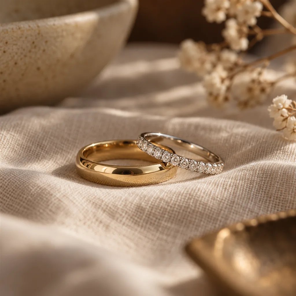 Choosing a wedding band to match your ring